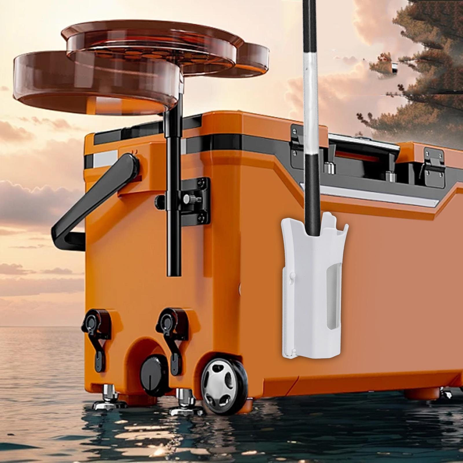 Fishing Kayak Rod Holder - ミニケースギアブラケット釣り竿ホルダー ボートカヤック用 - 釣り愛好家のためのポータブル釣り具ギフト