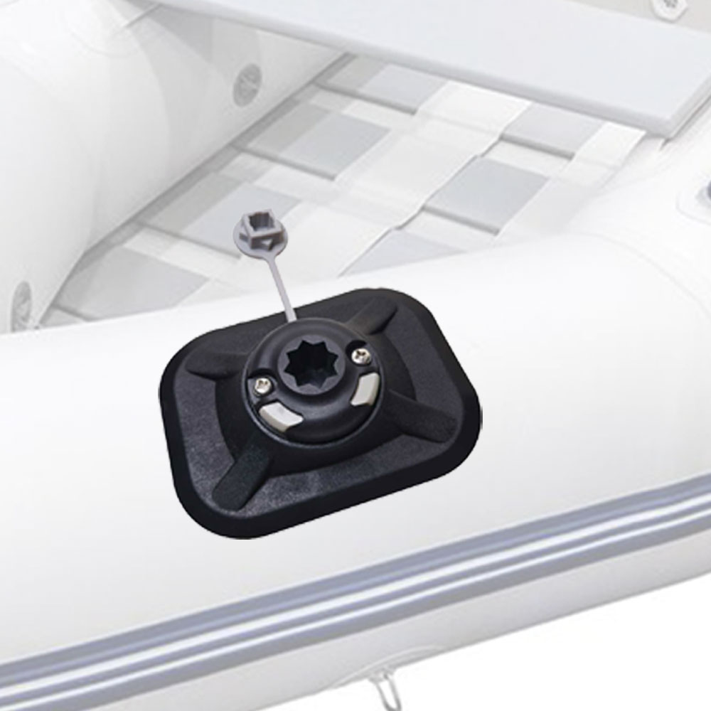 Fishing Kayak Rod Holder - PVC製インフレータブルボート釣り竿ホルダーマウントカヤックサーフィンボード電子機器固定具魚群探知機GPS接着式表面実装パッド