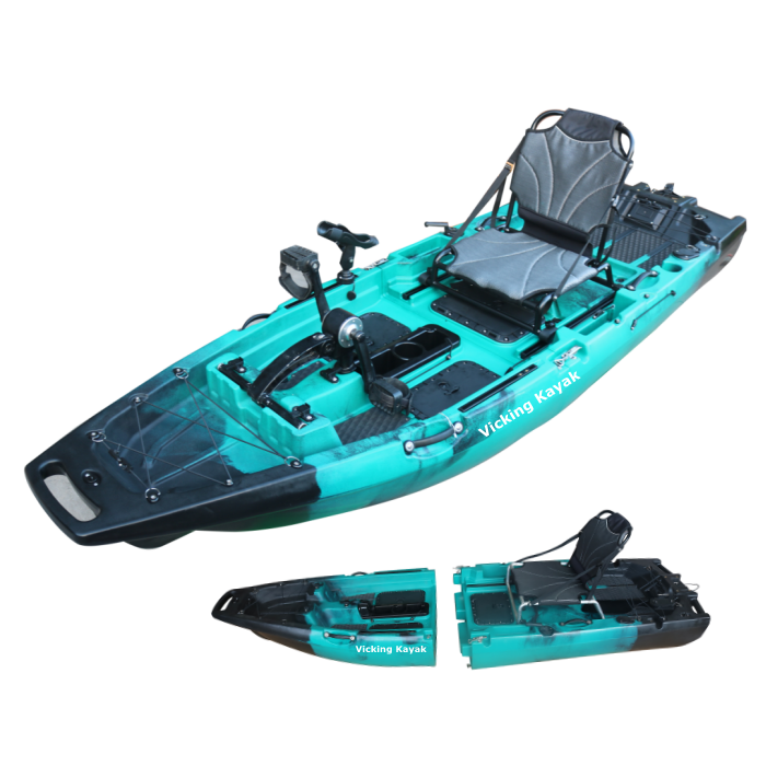 2025年新型モジュラーカヤック9.5フィートペダルフィン駆 - Fishing Kayak Paddle のレビューと価格