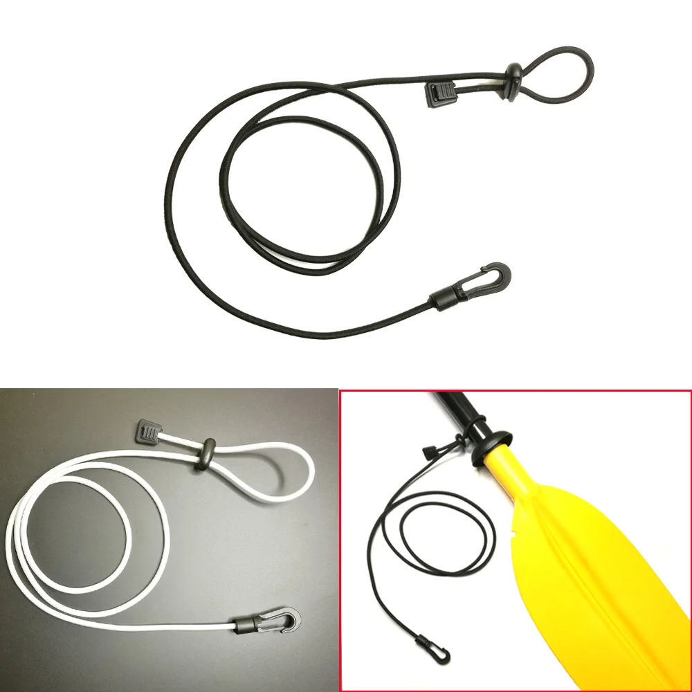 1.2メートルカヌーカヤックパドルリーシュクリップ安全釣竿テ - Fishing Kayak Rod Holder のレビューと価格