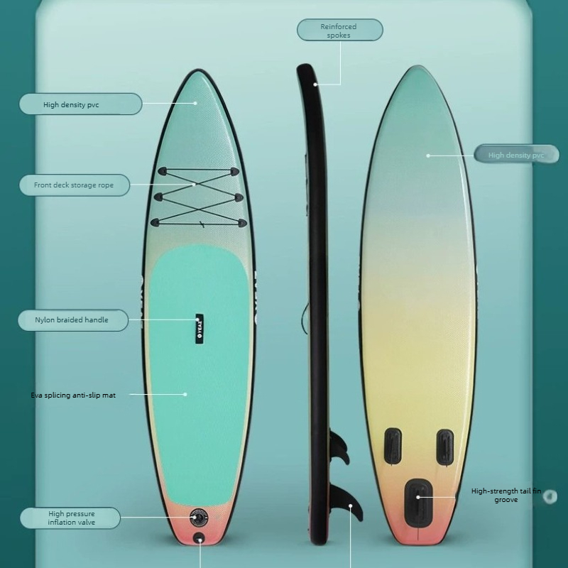 電動インフレータブルパドルボードSUPカヤックフィッシングボ - Fishing Kayak Paddle のレビューと価格