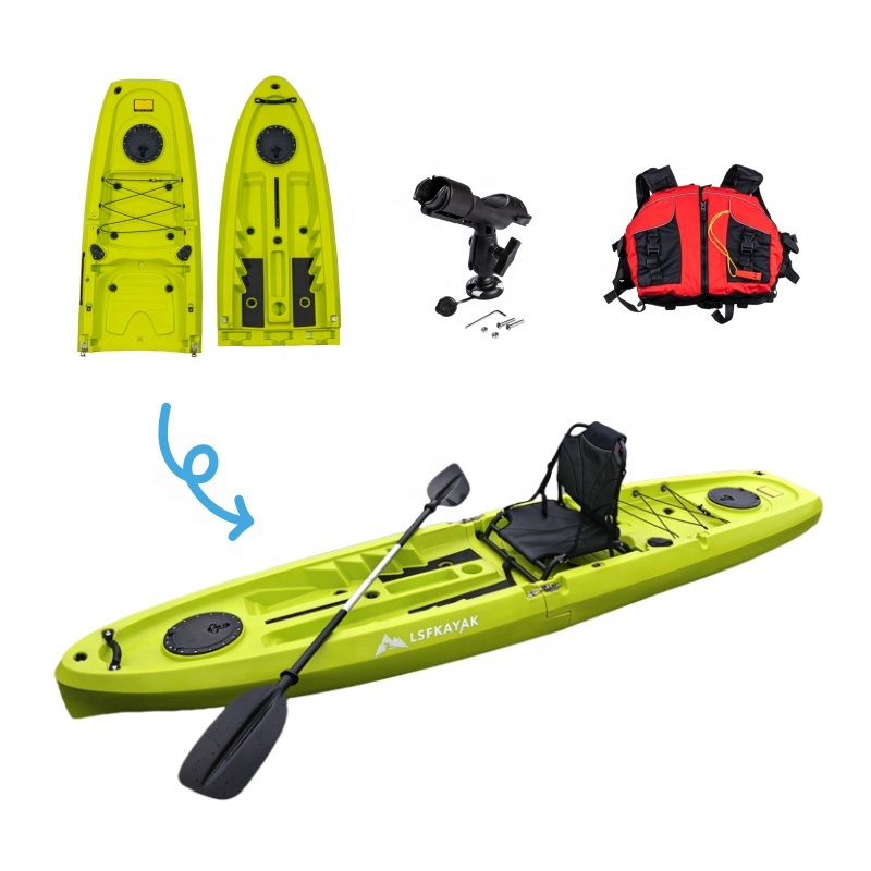 LSF Novel 3.3メートル 11フィート スプリット - Fishing Kayak Sit On Top のレビューと価格