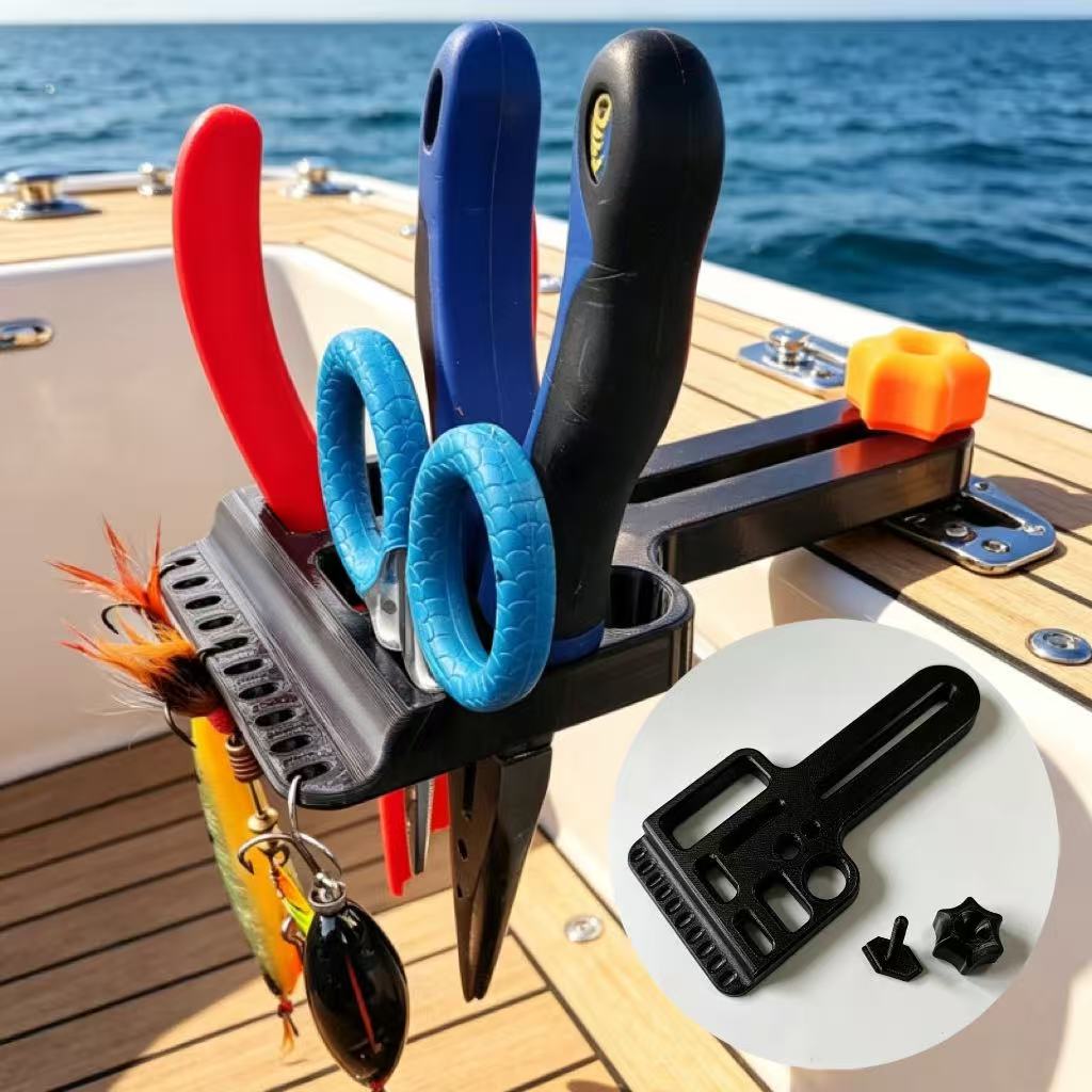 Tスロットマウント釣り道具収納ケースカヤック用頑丈なルアーオ - Fishing Kayak Crate のレビューと価格